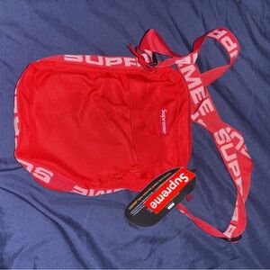 Supreme Red Shoulder Bag